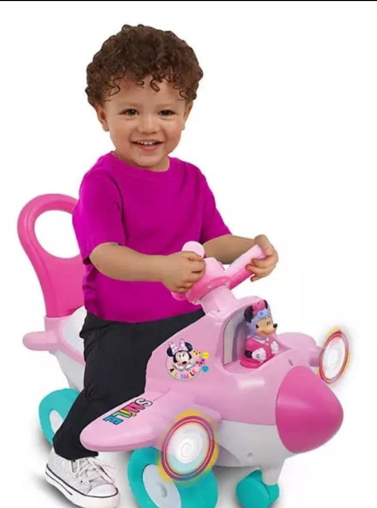 Princess Ride-On Plane with Lights, Sounds, and Interactive Activity Features Magic Cars Variant 0