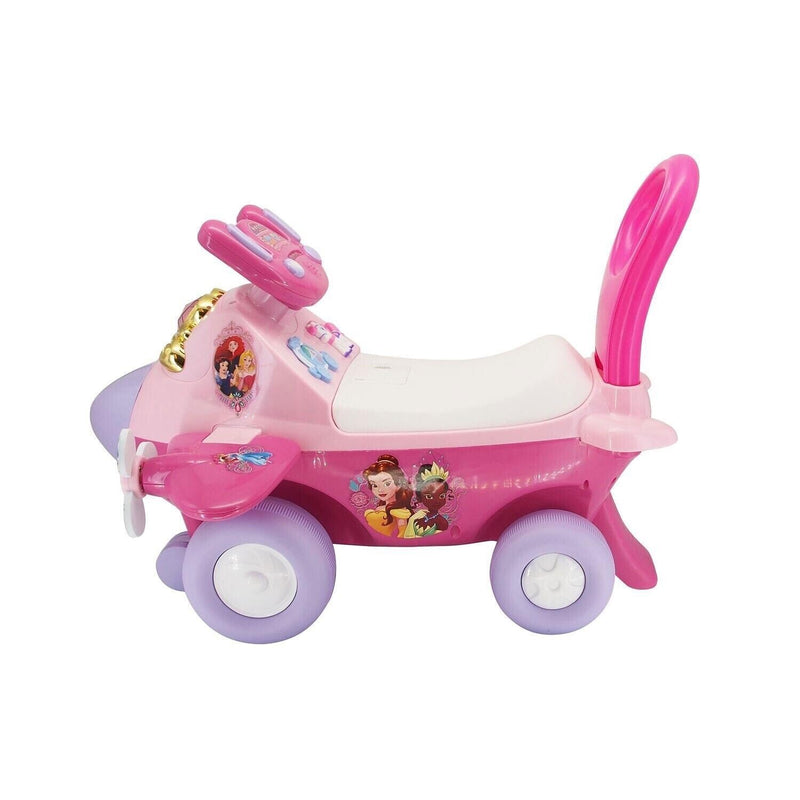 Disney Princess Ride-On Plane with Lights and Sounds Activity Toy Magic Cars 2