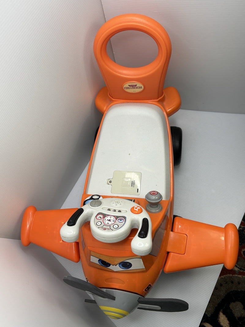 Disney Planes Fire & Rescue Dusty Crophopper Ride-On Toy for Toddlers Magic Cars 1