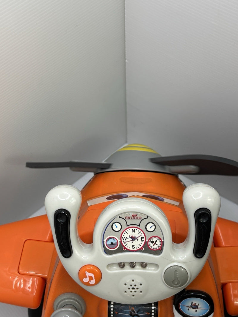 Disney Planes Fire & Rescue Dusty Crophopper Ride-On Toy for Toddlers Magic Cars 3
