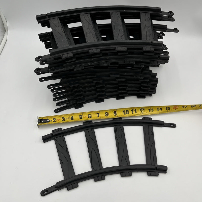 Motorized Mickey Mouse Ride-On Train Tracks Set 22 Pieces Black Magic Cars 1