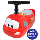 Lightning McQueen Ride-On Toy with Lights and Sounds - Red Disney Cars Magic Cars 1