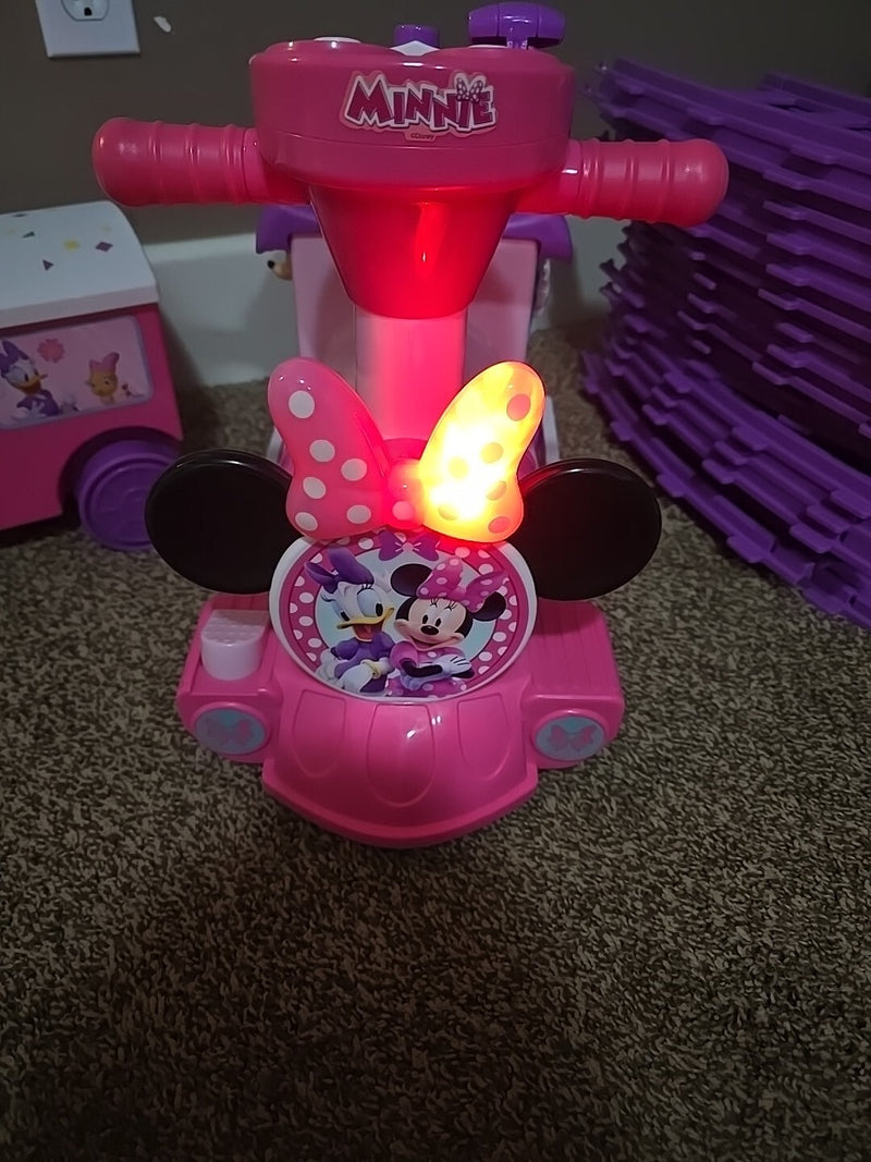 Minnie Mouse Large Ride-On Train with Caboose and Track for Kids Magic Cars Variant 0
