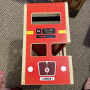 Kiddimoto Original London Bus Ride-On Walker Toy for 12-24 Months Magic Cars 12