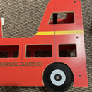 Kiddimoto Original London Bus Ride-On Walker Toy for 12-24 Months Magic Cars 13