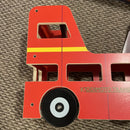 Kiddimoto Original London Bus Ride-On Walker Toy for 12-24 Months Magic Cars 1