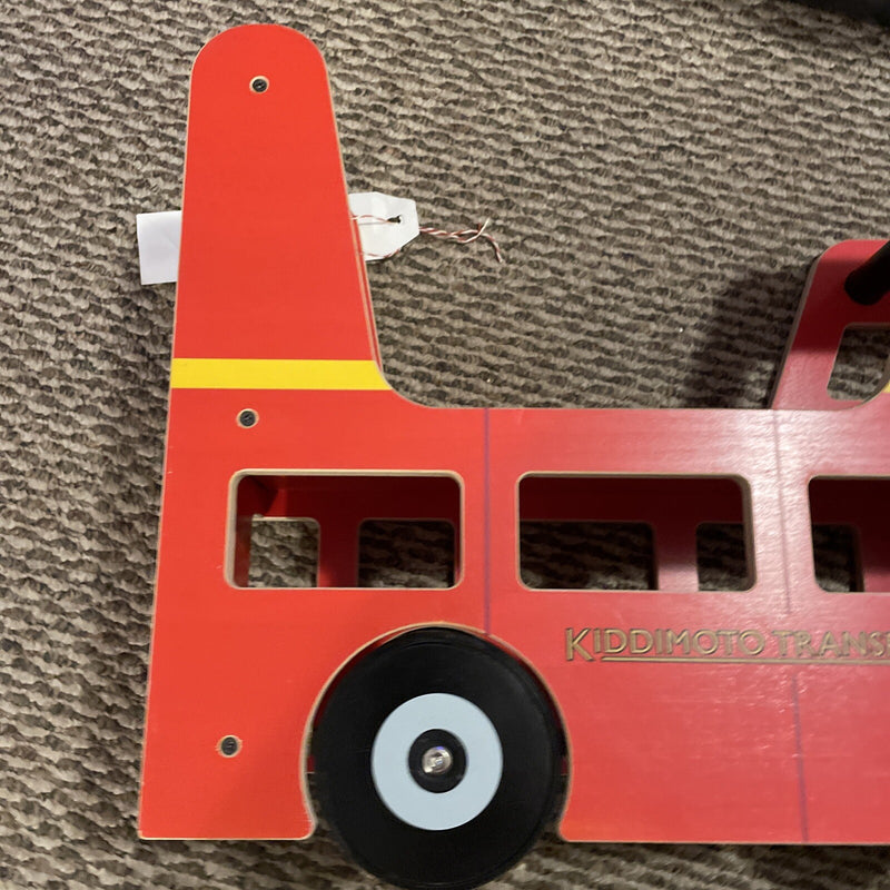 Kiddimoto Original London Bus Ride-On Walker Toy for 12-24 Months Magic Cars 6