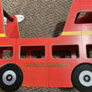 Kiddimoto Original London Bus Ride-On Walker Toy for 12-24 Months Magic Cars 7