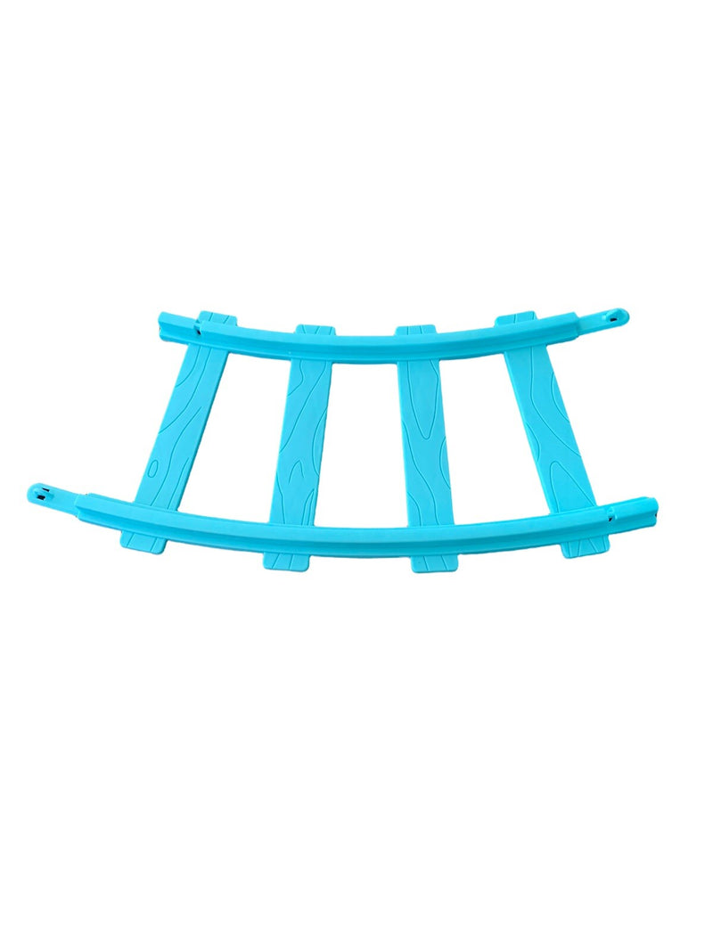 Kiddleland Ride-On Train Curved Replacement Track Add-On for Disney Frozen Aqua Magic Cars Variant 0