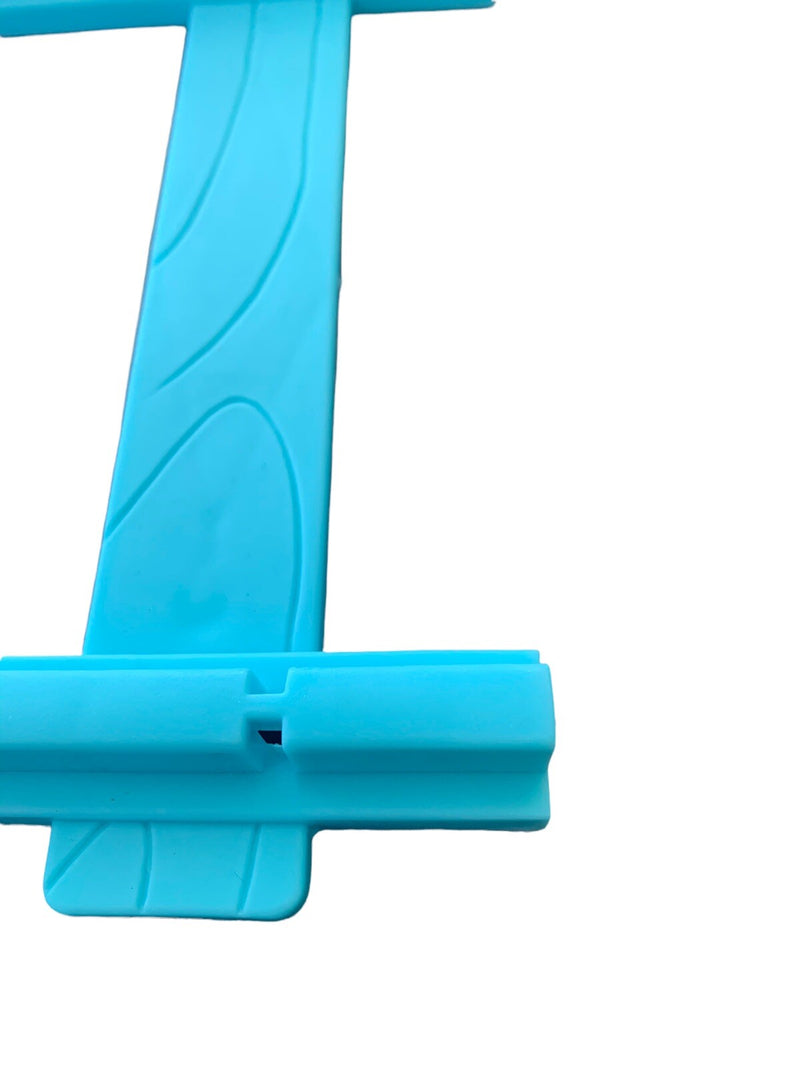 Kiddleland Ride-On Train Track Replacement Straight Add-On for Disney Frozen in Aqua Magic Cars 2