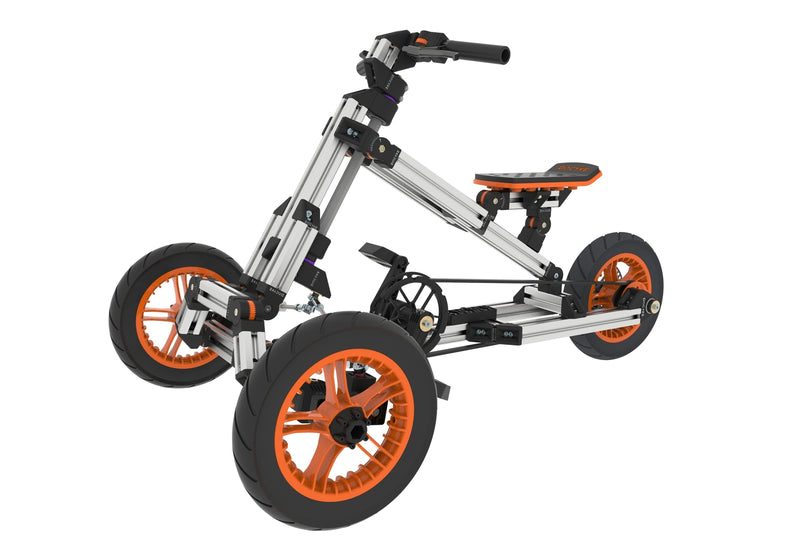 20-Inch Buildable Kids Go-Kart Set with Two-Wheel Bike for Ages 1-8 Years Magic Cars 10