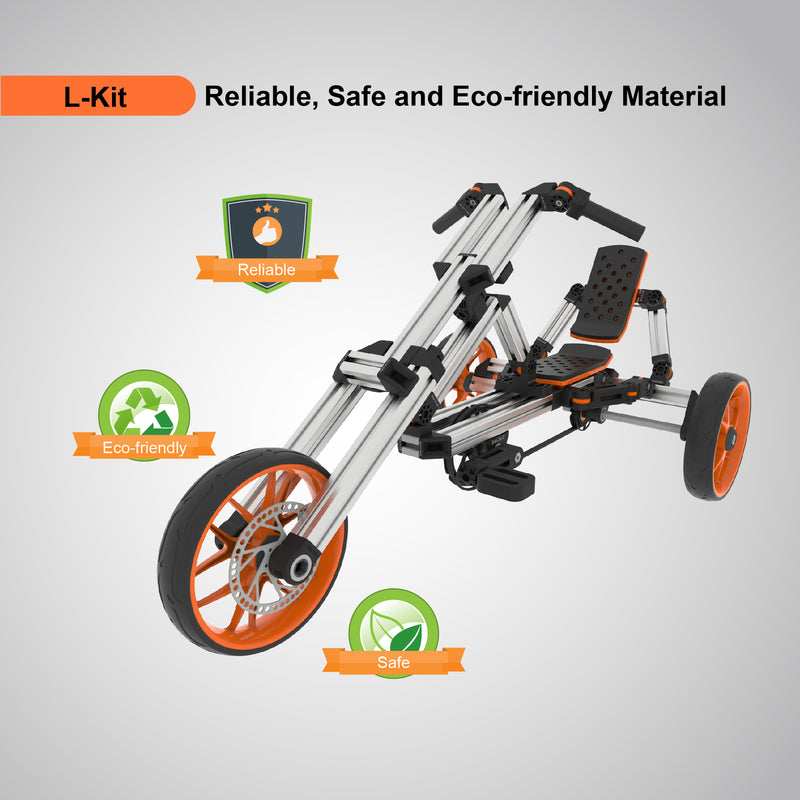 20-in-1 Buildable Kids Go-Kart Set for Ages 1 to 8 Years Magic Cars 5