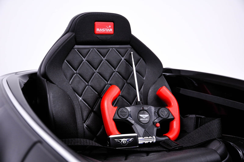 12-Volt Electric Kids R/C Car with Music and Lights Licensed Bentley Model in Multiple Colors Magic Cars 13