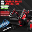12V Kids Ride-On Excavator and Tractor with Remote Control, Digger, and LED Lights Magic Cars 3