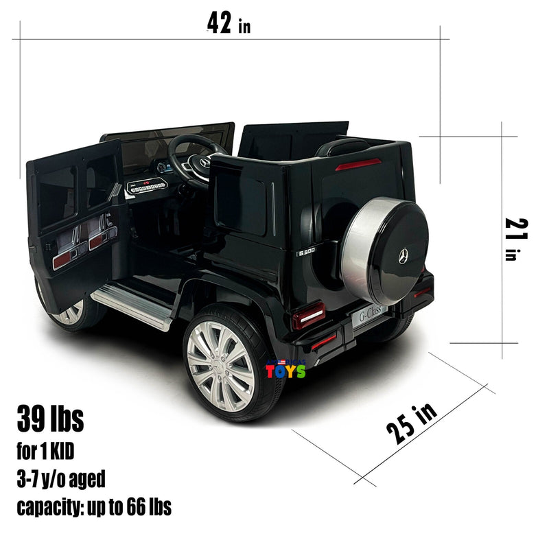 12V Kids Battery-Powered Remote Control Licensed Mercedes-Benz Cars in Multiple Colors Magic Cars 19