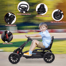 12V Electric Kids Go-Kart Ride-On Car with 7Ah Battery, 2 Speeds, and EVA Wheels Magic Cars 6