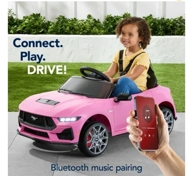 12V Electric Kids Ride-On Car with Parent Remote Control Licensed Ford Mustang Magic Cars 6