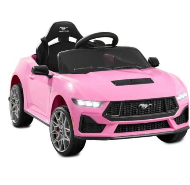 12V Electric Kids Ride-On Car with Parent Remote Control Licensed Ford Mustang Magic Cars Variant 0