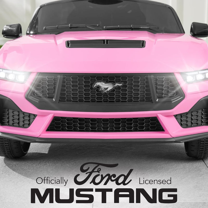 12V Electric Kids Ride-On Car with Parent Remote Control, Licensed Ford Mustang Magic Cars 1