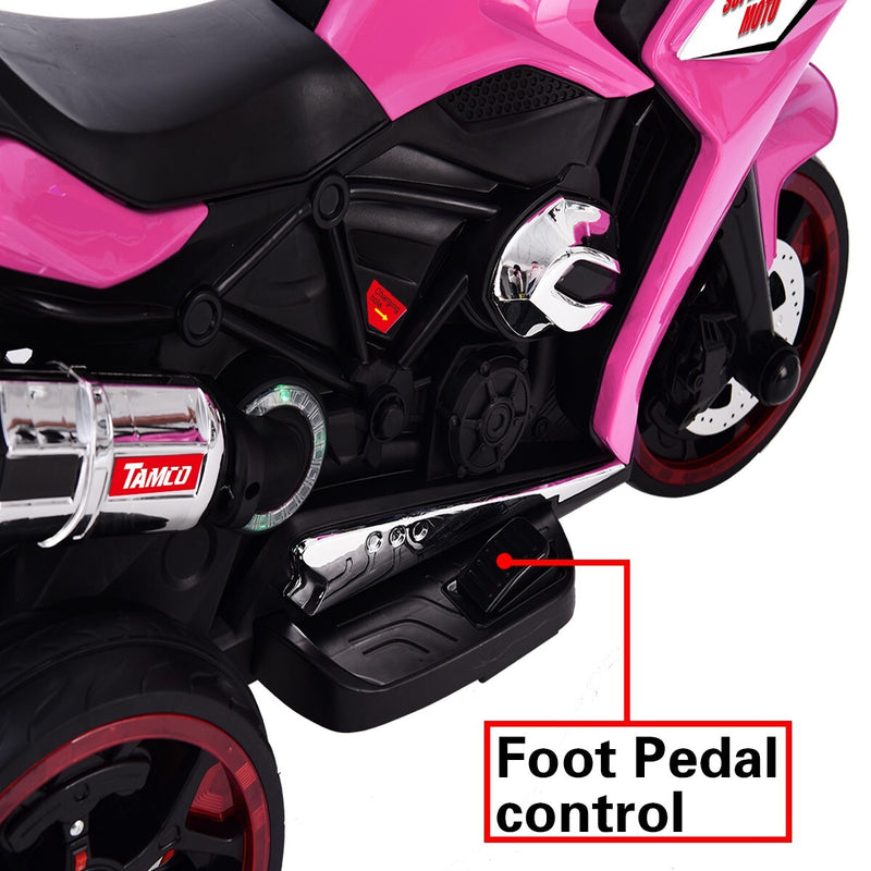 12V Electric 3-Wheel Ride-On Motorcycle for Kids Magic Cars 14