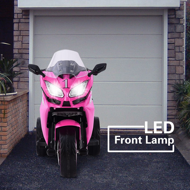 12V Electric 3-Wheel Ride-On Motorcycle for Kids Magic Cars 15