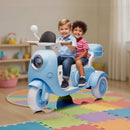 12V Electric 3-Wheel Ride-On Motorcycle for Kids - Baby Blue Magic Cars 5