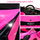 12V Licensed Lamborghini Sian Electric Ride-On Car for Toddlers Magic Cars 3