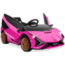 12V Licensed Lamborghini Sian Electric Ride-On Car for Toddlers Magic Cars Variant 0