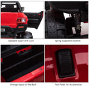 12V Kids Ride-On 2-Seat SUV Truck with Remote Control, 3 Speeds, and LED Lights Magic Cars 9