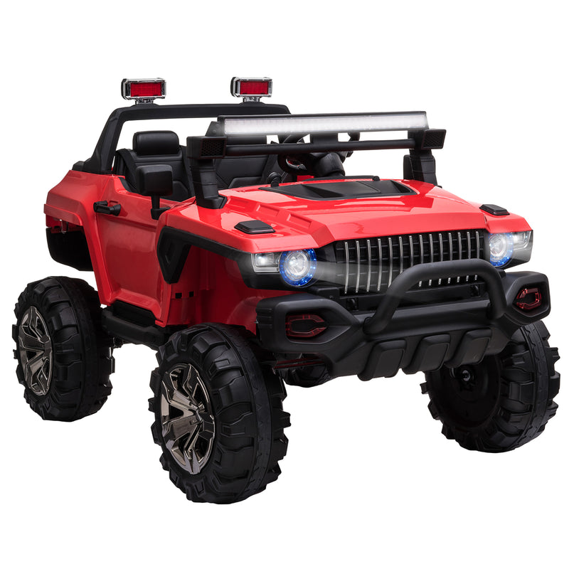 12V Kids Ride-On 2-Seat SUV Truck with Remote Control, 3 Speeds, and LED Lights Magic Cars Variant 0