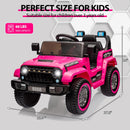 12V Battery-Powered Kids Electric Ride-On 4-Wheeler Truck Toy Magic Cars 17