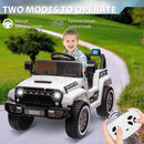 12V Battery-Powered Kids Electric Ride-On 4-Wheeler Truck Toy Magic Cars 1