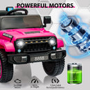 12V Battery-Powered Kids Electric Ride-On 4-Wheeler Truck Toy Magic Cars 5