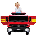 12V Battery-Powered Kids Ride-On Fire Truck Toy Car with Remote Control for Ages 3-6 Magic Cars 5