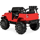 12V Kids Ride-On Jeep with 3 Speeds, Remote Control, LED Lights, and Built-In Radio Magic Cars 4