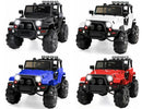 12V Kids Ride-On Jeep with 3 Speeds, Remote Control, LED Lights, and Built-In Radio Magic Cars 7