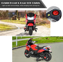 12V Kids Electric Ride-On Motorcycle with Training Wheels and LED Lights Magic Cars 5