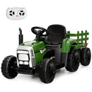 12V Ride-On Toddler Tractor Toy with 3-Gear Shift and Front Loader Magic Cars 1