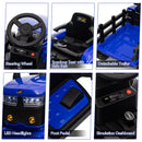 12V Electric Ride-On Tractor with Trailer and 6 Wheels for Kids with Remote Control Magic Cars 15