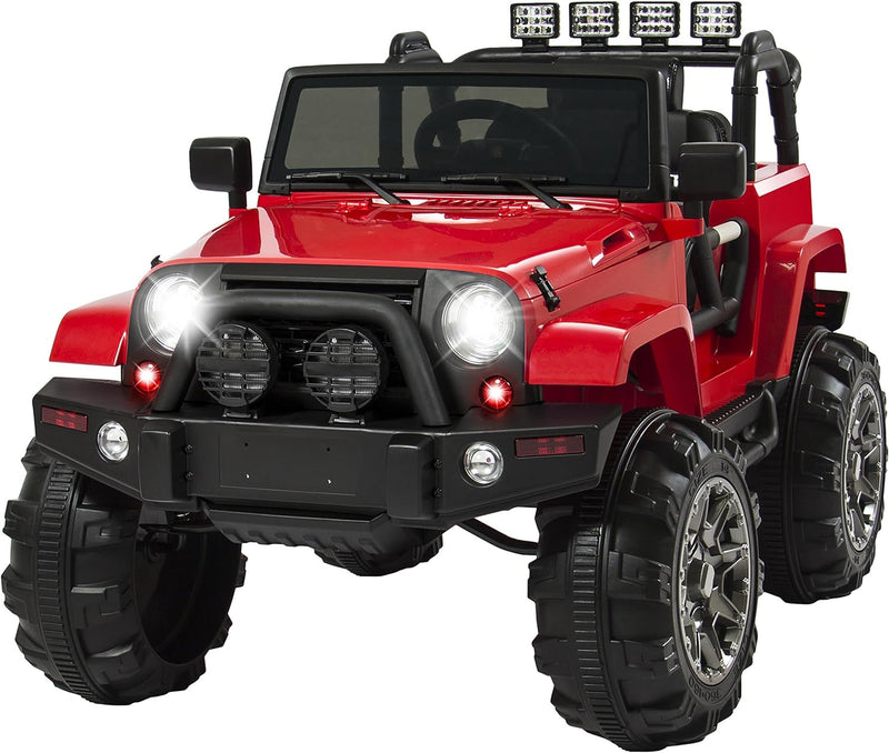 12V Kids Ride-On Truck Battery Powered Toy Car with Spring Suspension and Remote Control Magic Cars Variant 0