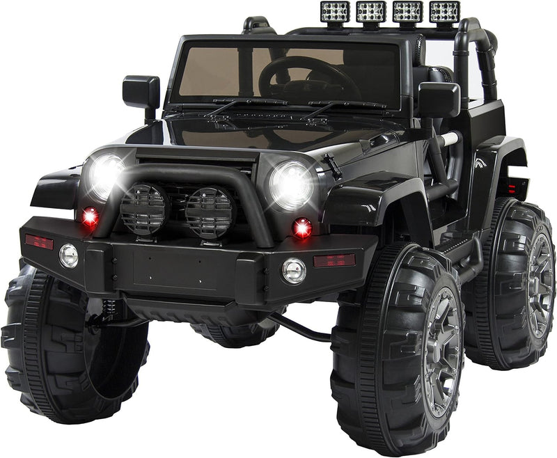 12V Kids Ride-On Truck Battery Powered Toy Car with Spring Suspension and Remote Control Magic Cars Variant 0