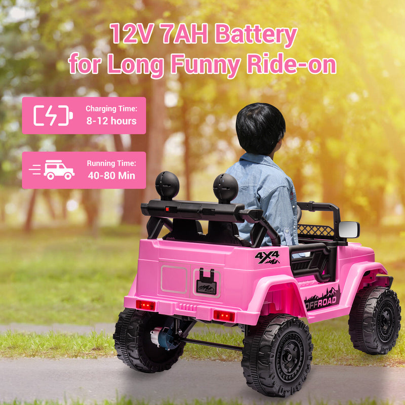 12V Electric 2-Seater Kids Ride-On Dump Truck UTV with 4 Wheels and Parental Remote Control Magic Cars 3