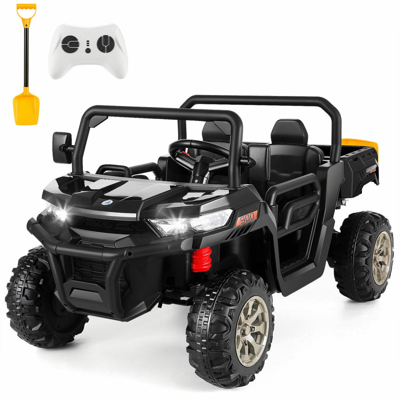 24V Electric Ride-On Dump Truck for Kids 2-Seater with 2x200W Motors and Remote Control Magic Cars 5