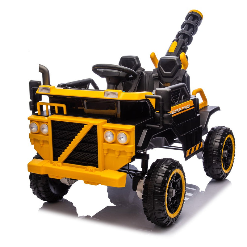 24V Electric 2-Seater Kids Ride-On 4WD Dump Truck UTV with Parental Remote and LED Lights Magic Cars 14
