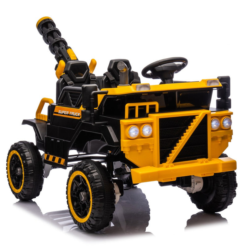 24V Electric 2-Seater Kids Ride-On 4WD Dump Truck UTV with Parental Remote and LED Lights Magic Cars 19