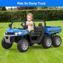 24V Electric 2-Seater Kids Ride-On Dump Truck 4WD UTV with Parental Remote and MP3 Player Magic Cars 26
