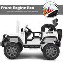 2-Seater Kids Ride-On Red Truck with Remote Control, Storage, LED Lights, and USB Port Magic Cars 8