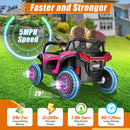 24V Electric Off-road UTV for Kids - 2 Seater Ride-On Car with 2/4WD Magic Cars 2