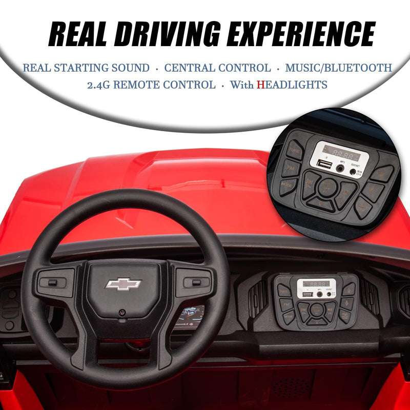 24V Electric 2-Seater Ride-On Truck with Remote Control and Battery Power Magic Cars 2