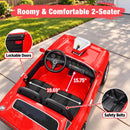 1970 Dodge Charger R/T Red 24V Electric Ride-On Car for Kids - 2 Seater Magic Cars 5